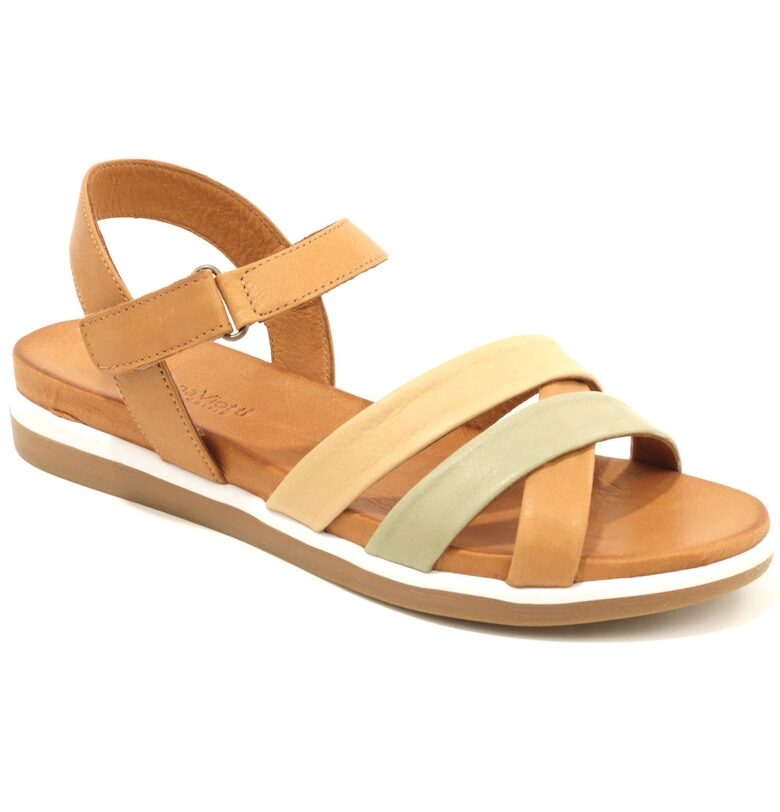 Дамски сандали D45 2478 - Бежов ANNA VIOTTI