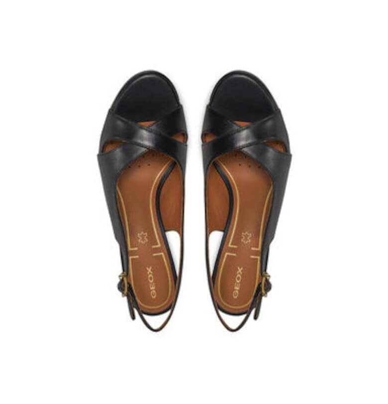 Дамски сандали - D45B6C-00043 -  Естествена кожа Geox