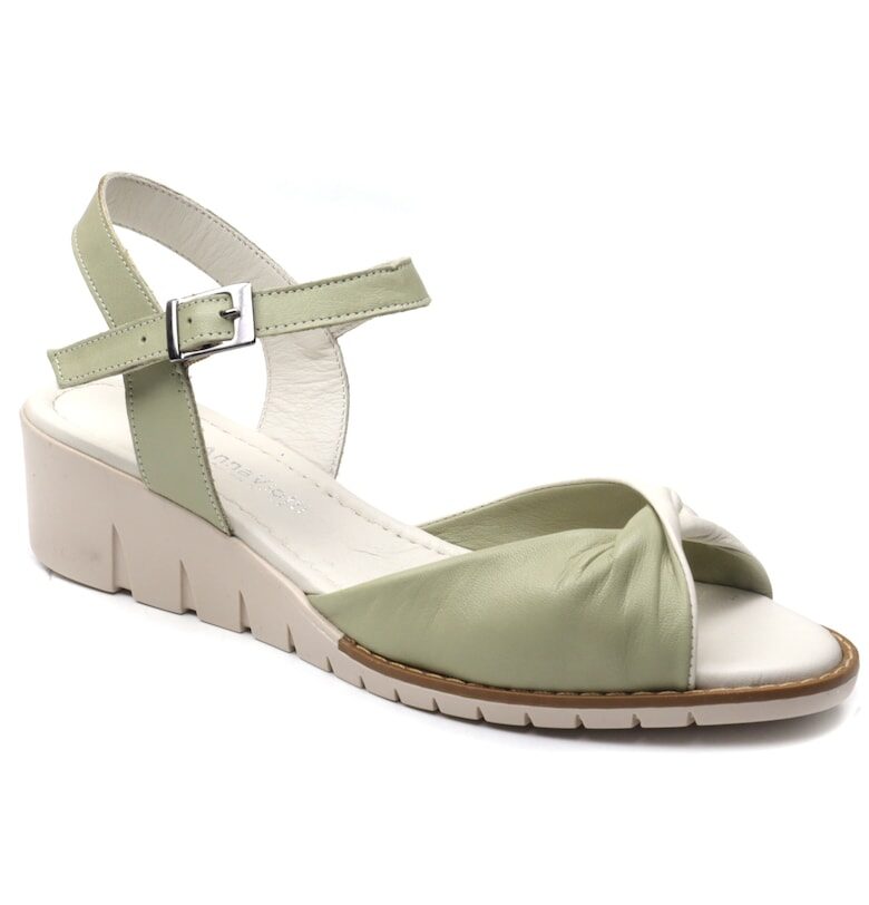 Дамски сандали D54 85 - Бежов ANNA VIOTTI