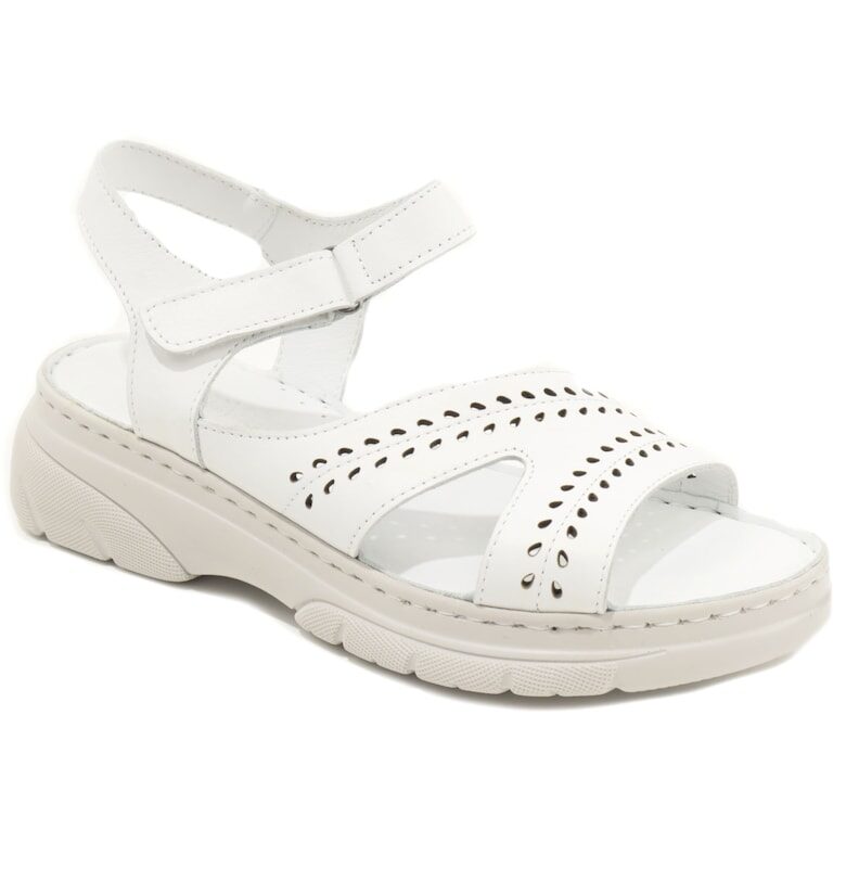 Дамски сандали D60 376 -  - Бял ANNA VIOTTI