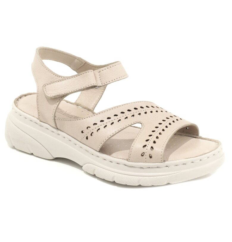 Дамски сандали D60 376 -  - Сив ANNA VIOTTI