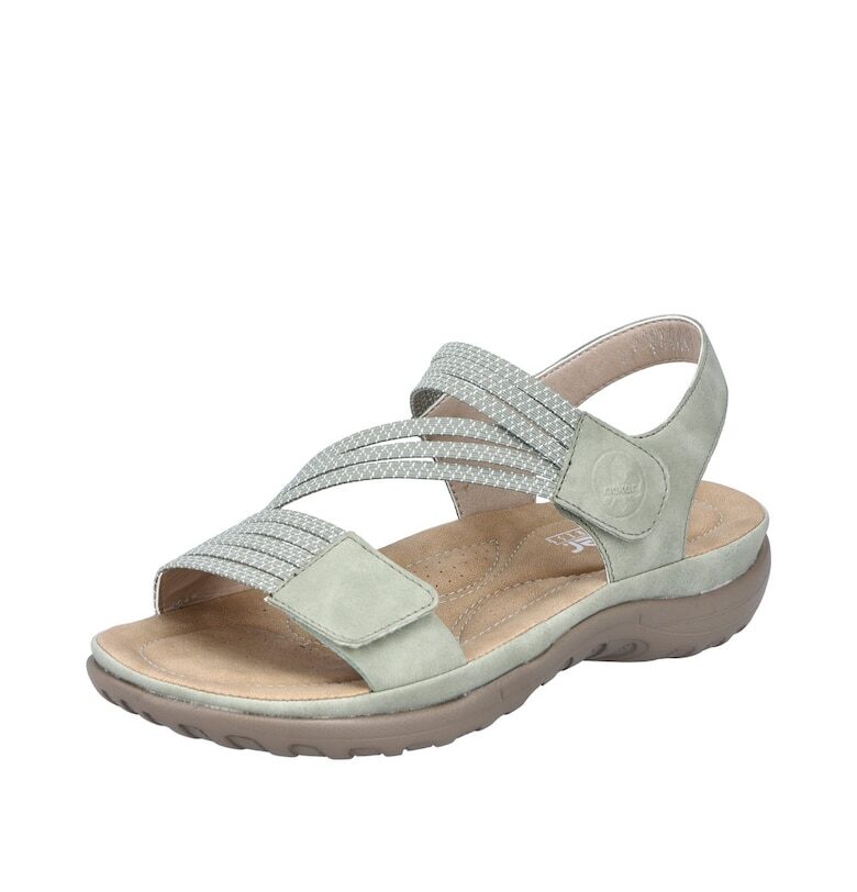 Дамски сандали  Edena - Зелен Rieker
