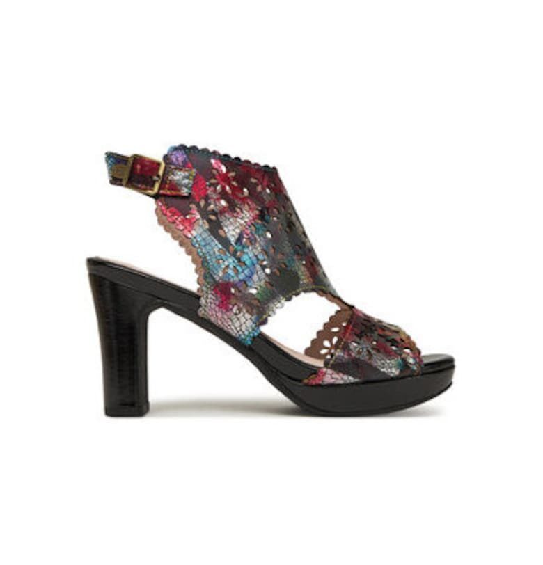 Дамски сандали - HICAO 0423 -  Естествена кожа - Многоцветни - Многоцветен Laura Vita