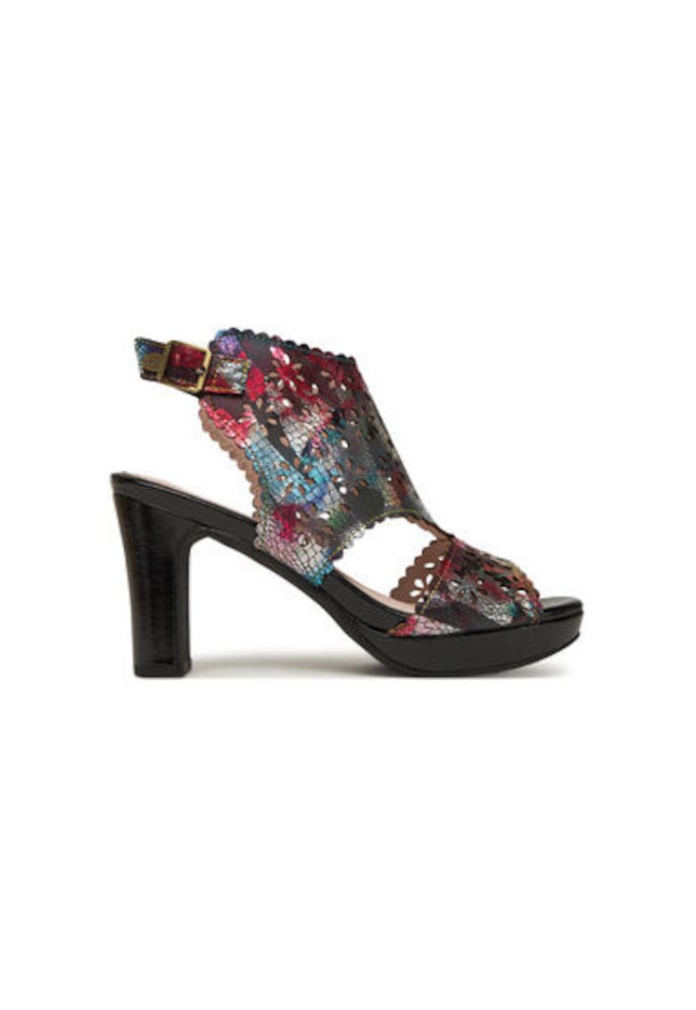 Дамски сандали - HICAO 0423 - Естествена кожа - Многоцветни - Многоцветен Laura Vita