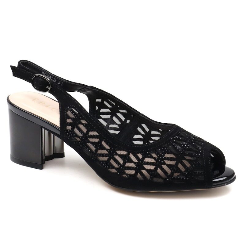 Дамски сандали JIJI40082B 01 - Черен Epica