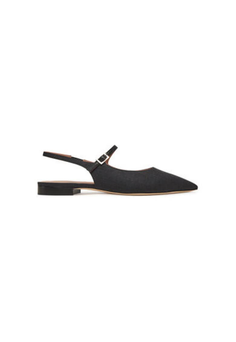 Дамски сандали - KARLA 10-1 - Текстил - Черен MALONE SOULIERS