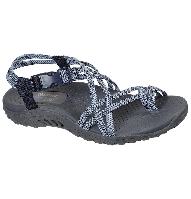 Дамски сандали REGGAE IRIE MON 163013 - Син Skechers