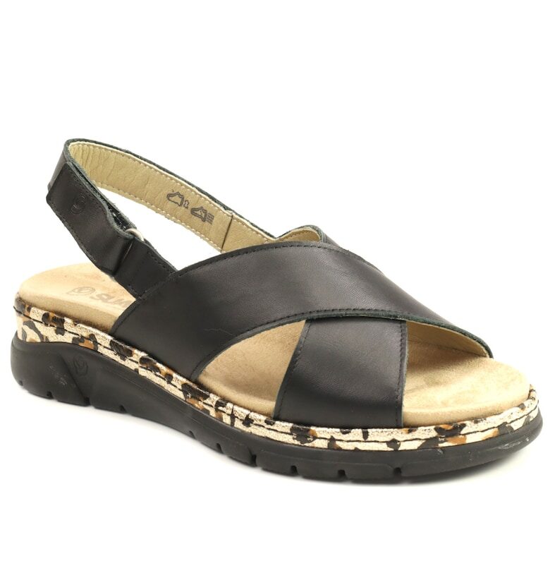 Дамски сандали SU12505VT MOSTAR 01 N - Черен Suave