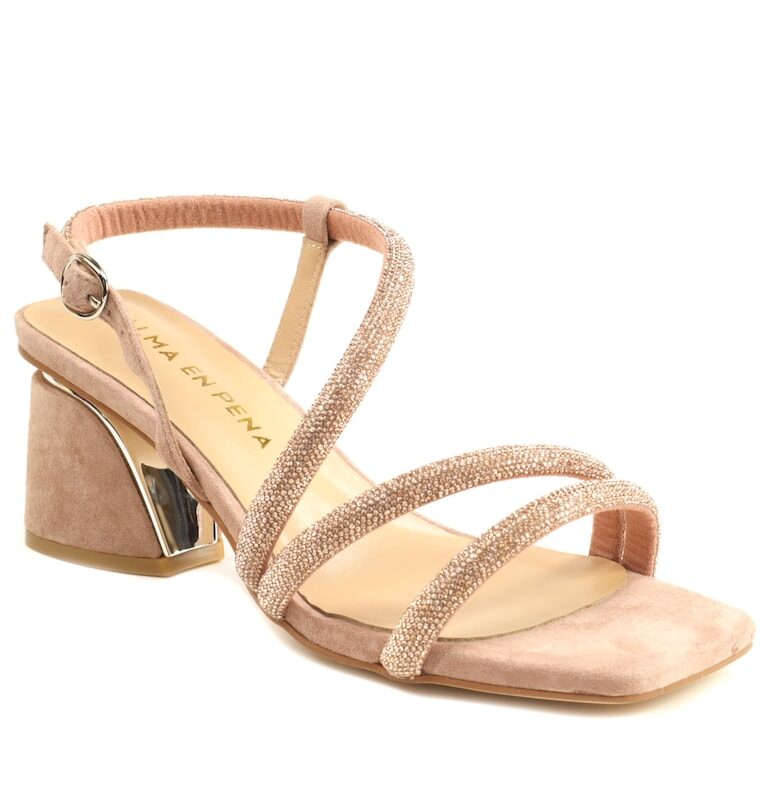Дамски сандали V250956 - Розово ALMA EN PENA