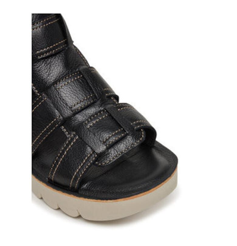 Дамски сандали - YUDD236FLY -  Естествена кожа - Черен - Черен Fly London