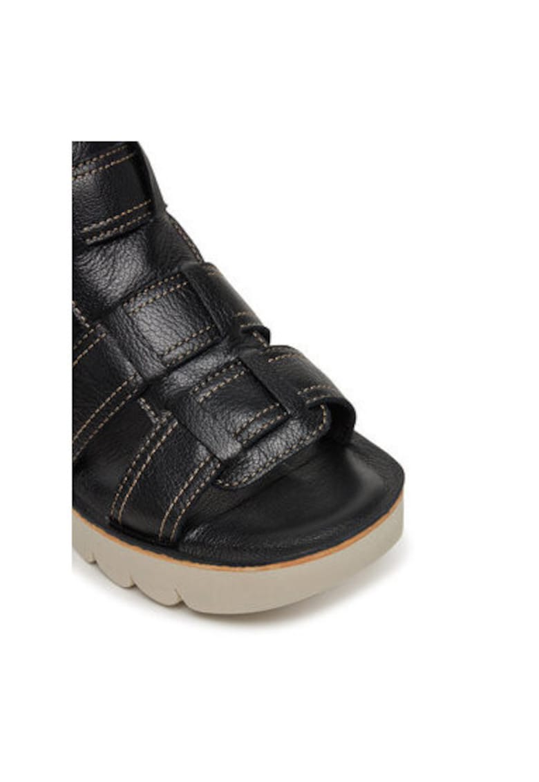 Дамски сандали - YUDD236FLY - Естествена кожа - Черен - Черен Fly London