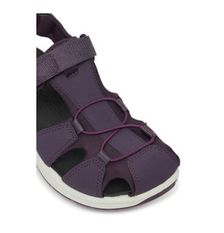 Дамски сандали  Еко кожа - Лилав Ecco