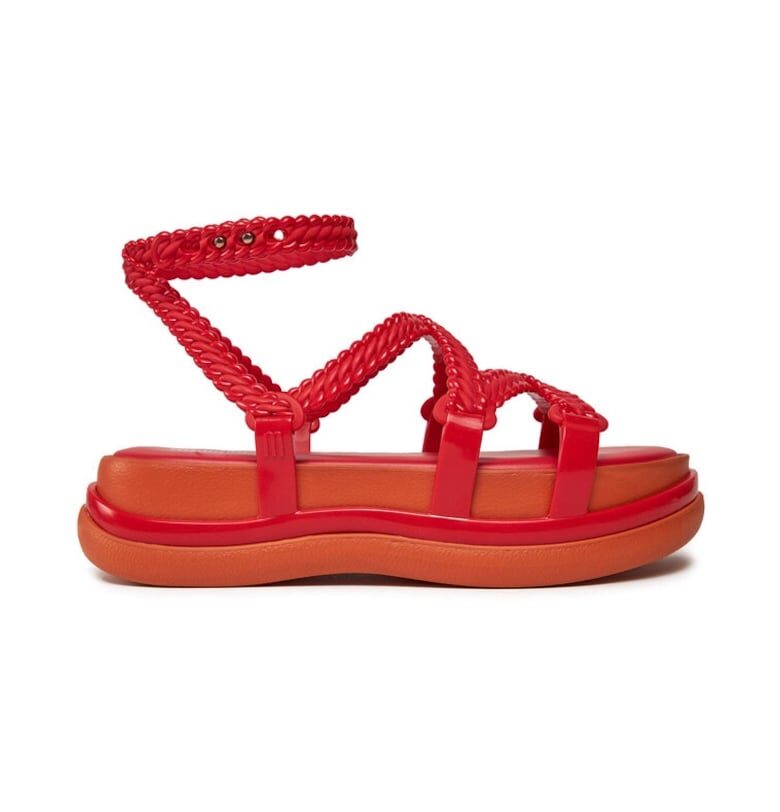 Дамски сандали - Мелиса - 303828 - Синтетичен - Червен - Червен Melissa