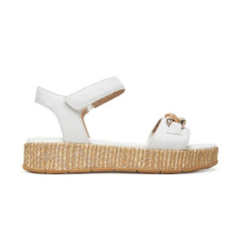 Дамски сандали - Тамарис - 305188052 - естествена кожа - бял - Tamaris