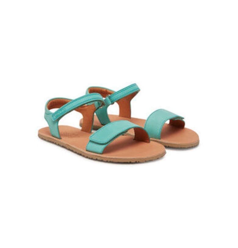 Дамски сандали  от естествена кожа - Зелен Froddo