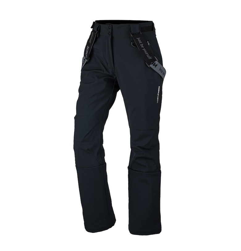 Дамски софтшел панталон за ски 10K/5K Isabela - Черен NORTHFINDER