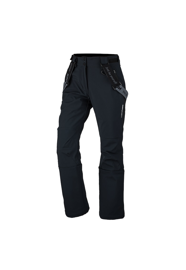 Дамски софтшел панталон за ски 10K/5K Isabela - Черен NORTHFINDER