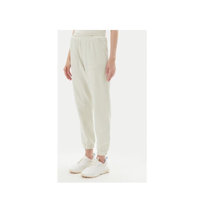 Дамски спортен панталон Emporio Armani  7W000480 AF13135 - памук/еластан - бежов - Бежов EA7