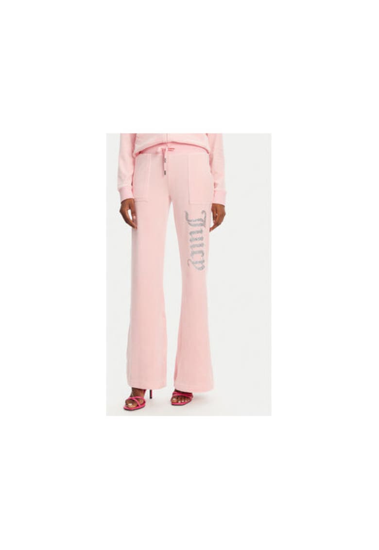 Дамски спортен панталон JCBBJ125806 - Полиестер/Еластан - Розов - Розово Juicy Couture