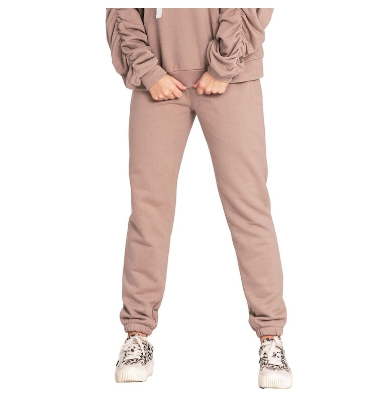 Дамски спортен панталон -  Памук - Бежов - Figl