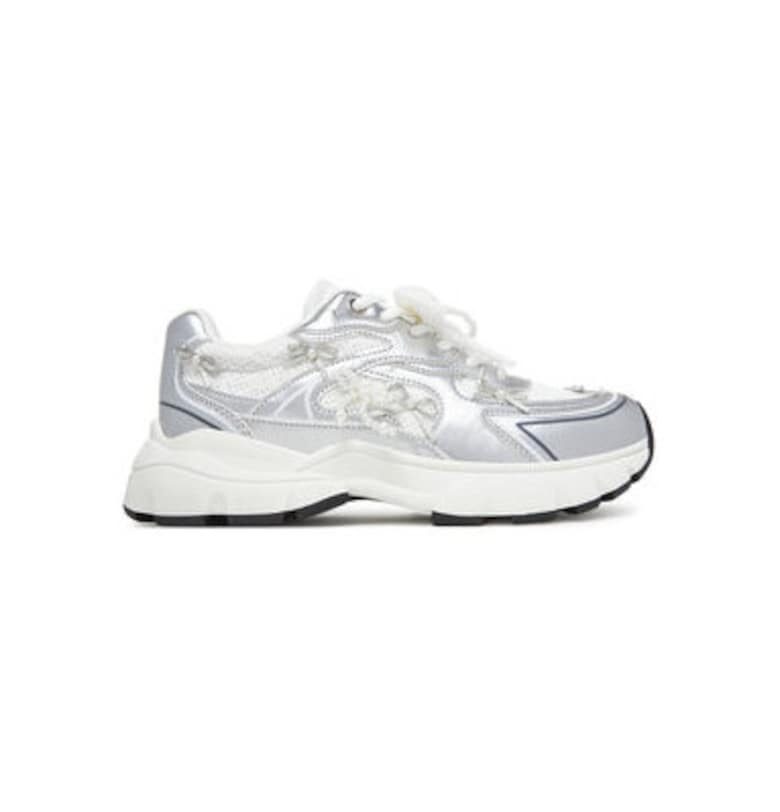 Дамски спортни обувки - 13948360 -  Екокожа - Сребрист Call It Spring