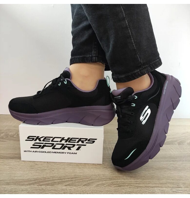 Дамски спортни обувки  150108 Bkmt - Черни - Черен Skechers