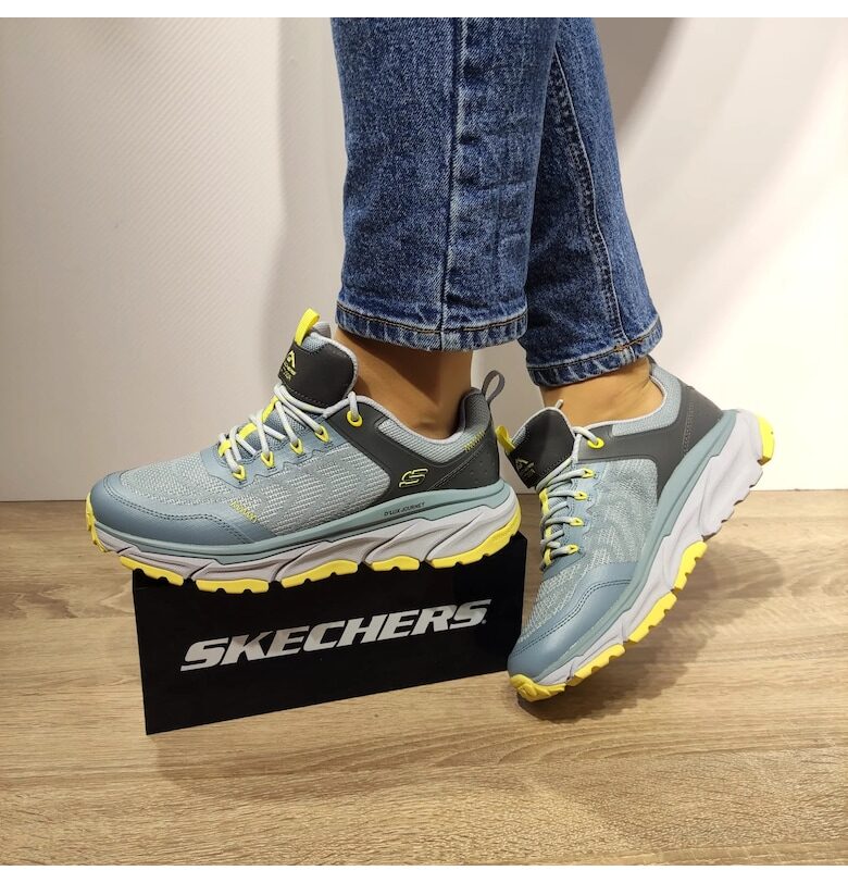 Дамски спортни обувки  180167 Blyl - синьо + жълто - Жълт Skechers