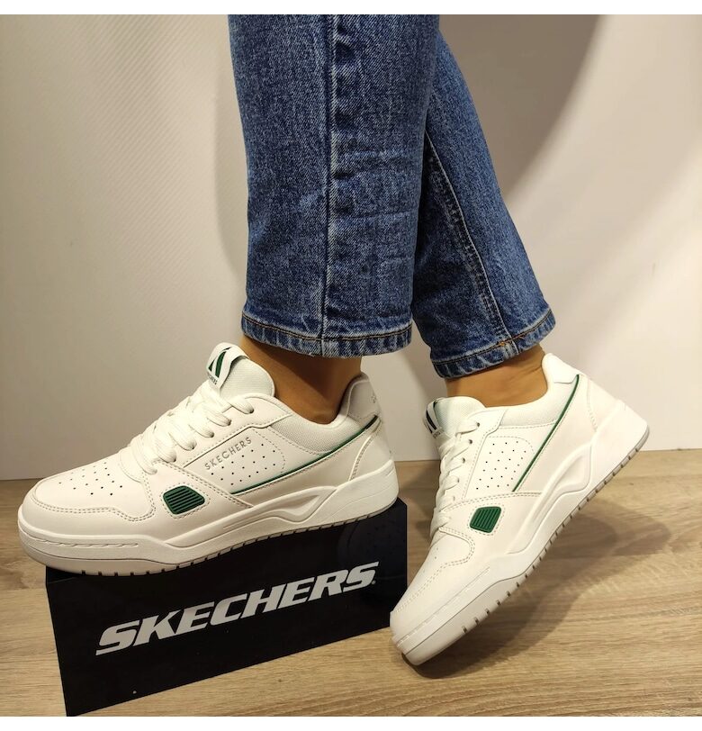 Дамски спортни обувки  183250 Wgr - бели - Бял Skechers