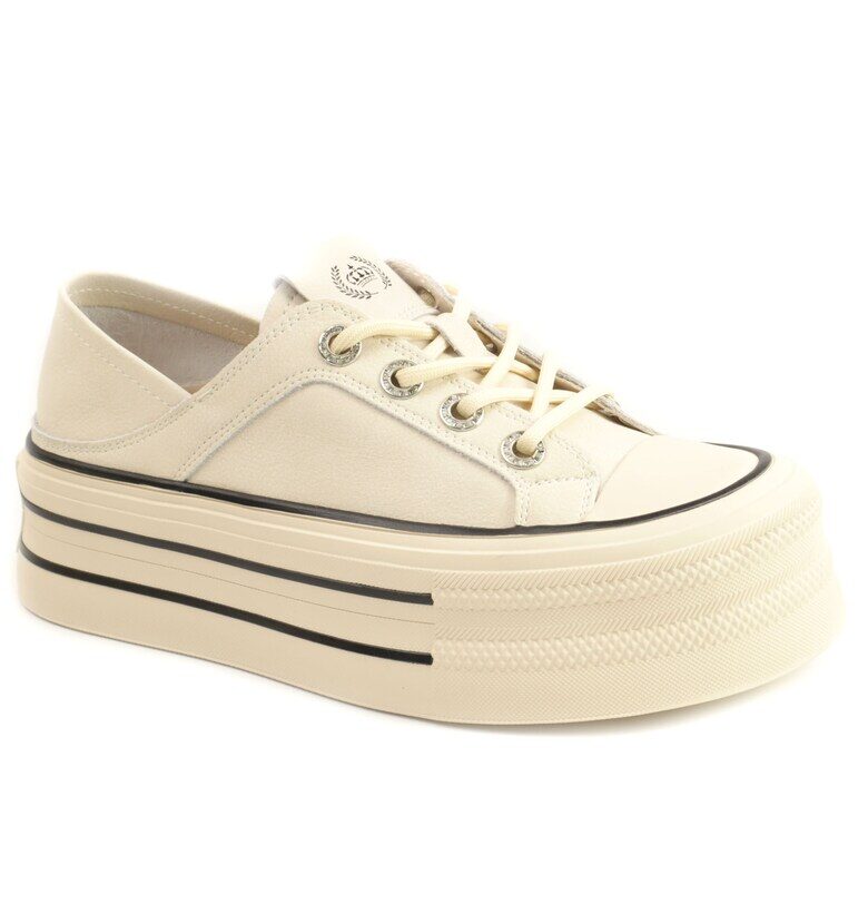 Дамски спортни обувки 2066T - Бежов FRANCO GERARDO