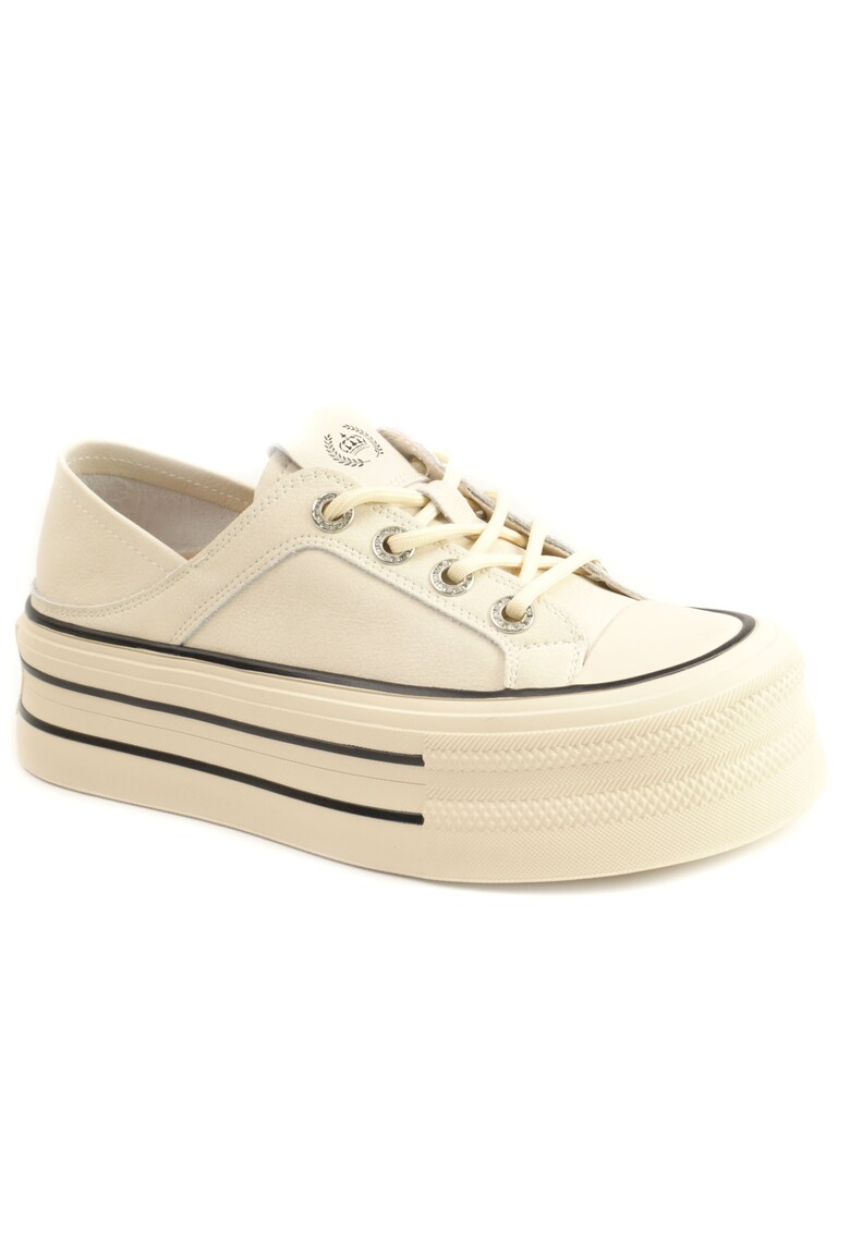 Дамски спортни обувки 2066T - Бежов FRANCO GERARDO