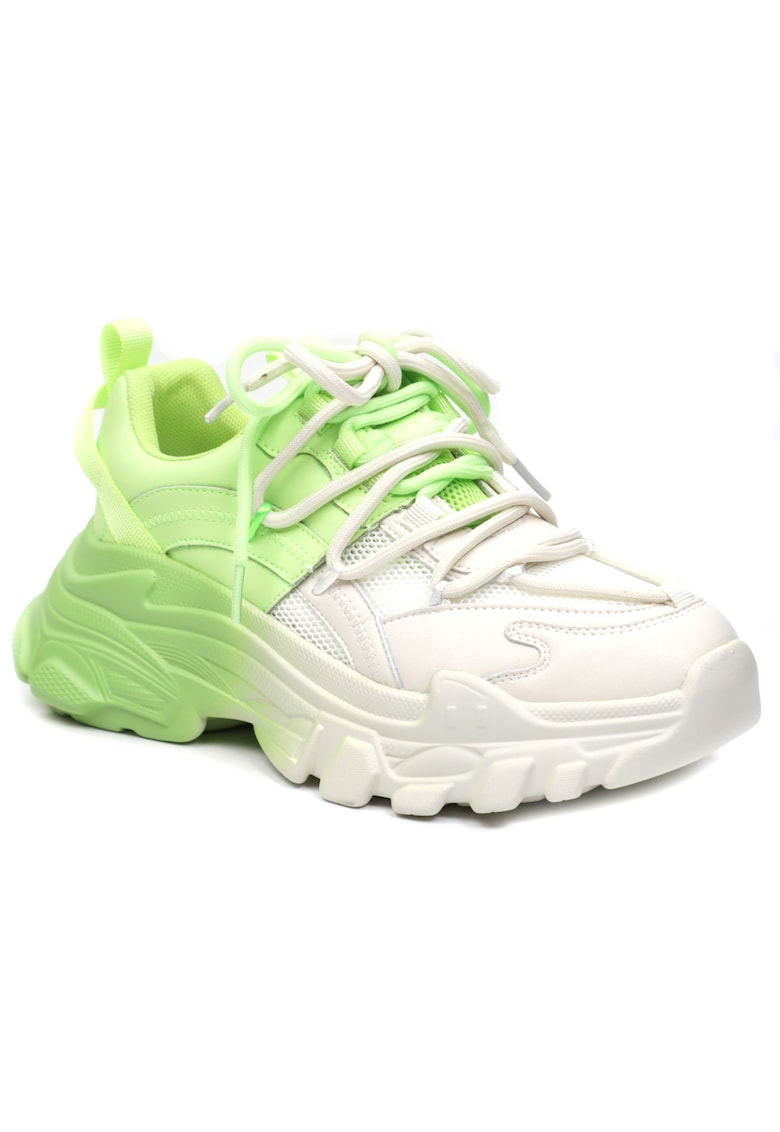 Дамски спортни обувки 2386 зелени - - Зелен FRANCO GERARDO