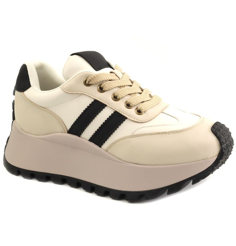 Дамски спортни обувки  25110 - - Бежов Feeling