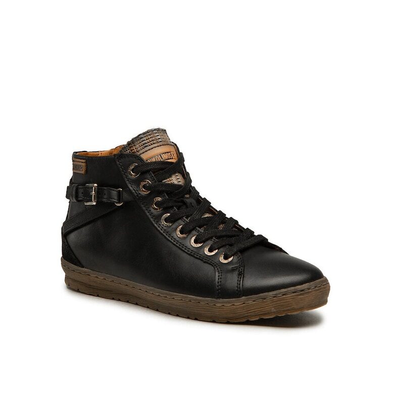 Дамски спортни обувки -  300892 - Естествена кожа - Черен Pikolinos