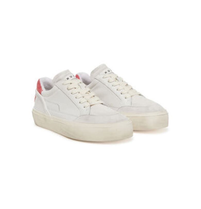 Дамски спортни обувки - 30102 -  Естествена кожа - 41 EU - Бели INUIKII