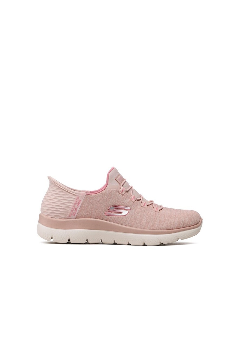 Дамски спортни обувки 301700609 - Текстил - Розов - Розово Skechers