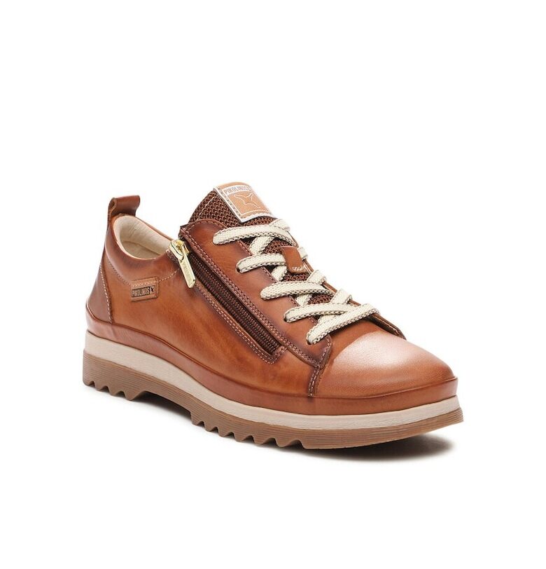 Дамски спортни обувки -  302998 - Естествена кожа - Кафяв Pikolinos