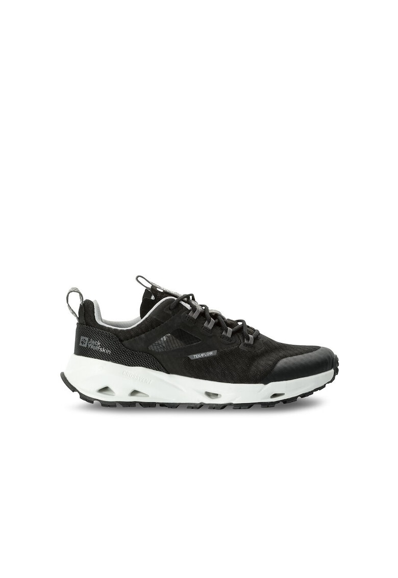 Дамски спортни обувки - 303705 - Мрежа - черни - Черен Jack Wolfskin