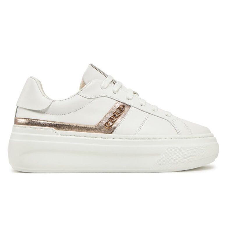 Дамски спортни обувки  304900068 - Естествена кожа - Бял - Бял Furla