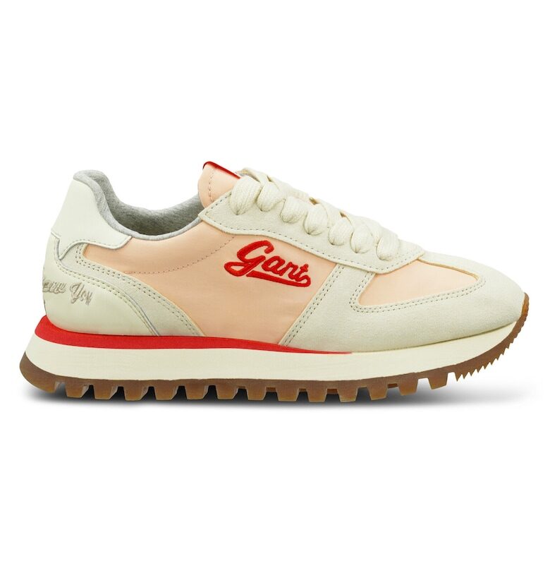 Дамски спортни обувки - 30533855 -  Естествена кожа - Бежов Gant