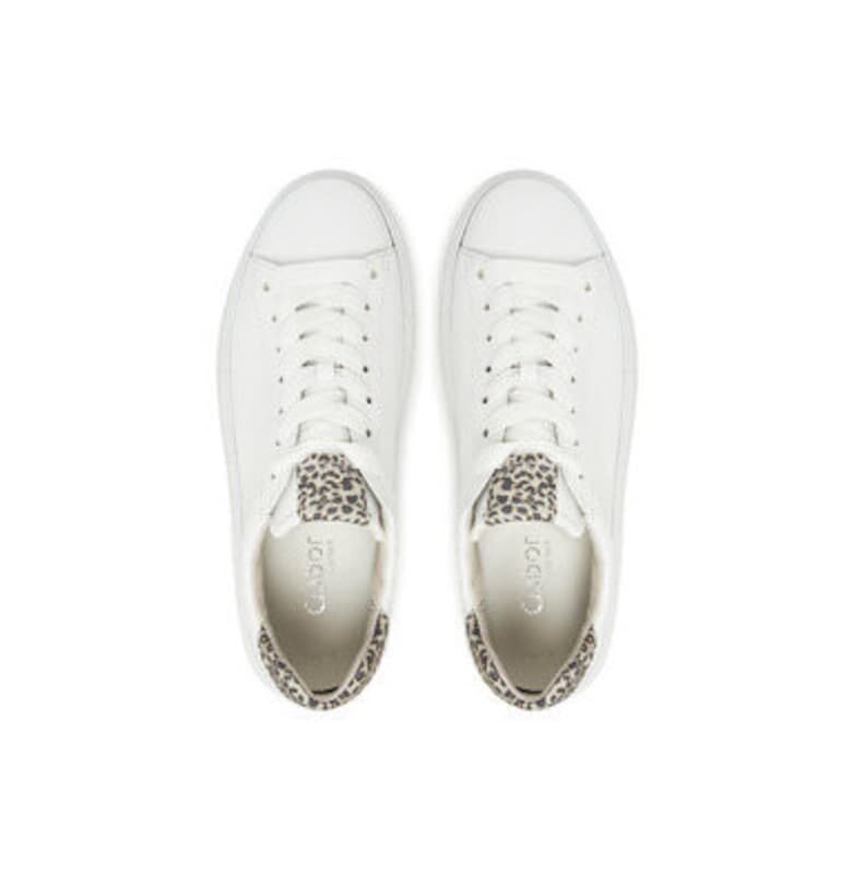 Дамски спортни обувки - 66.426.55 -  Естествена кожа - Бял Gabor