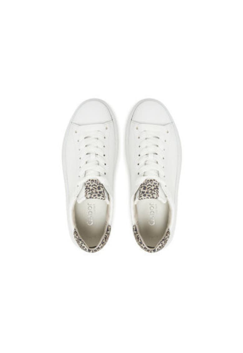 Дамски спортни обувки - 66.426.55 - Естествена кожа - Бял Gabor