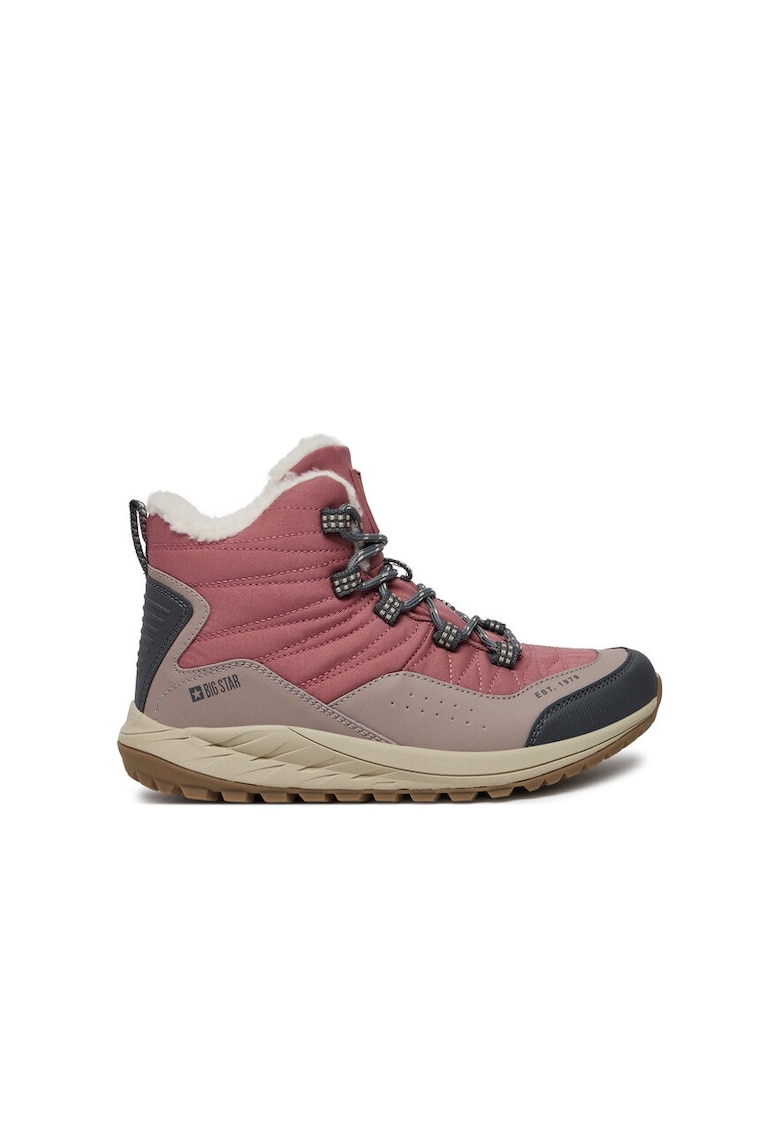 Дамски спортни обувки - 73138 - Екокожа - Розов BIG STAR SHOES