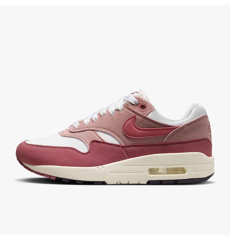 Дамски спортни обувки  AIR MAX 1 - бели/бордо - Nike