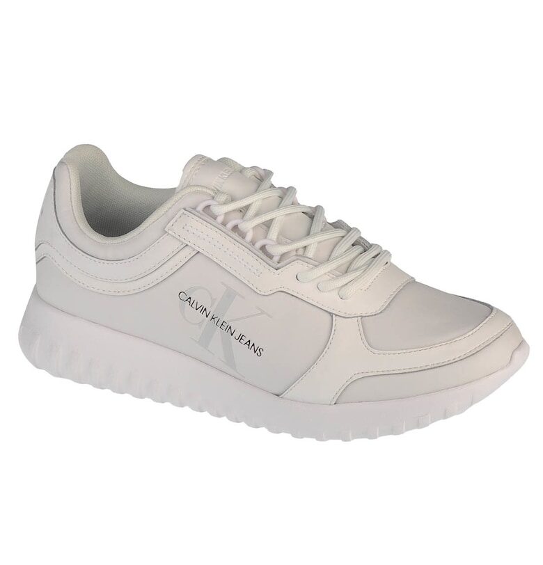Дамски спортни обувки -  Canvas - Бежови CALVIN KLEIN