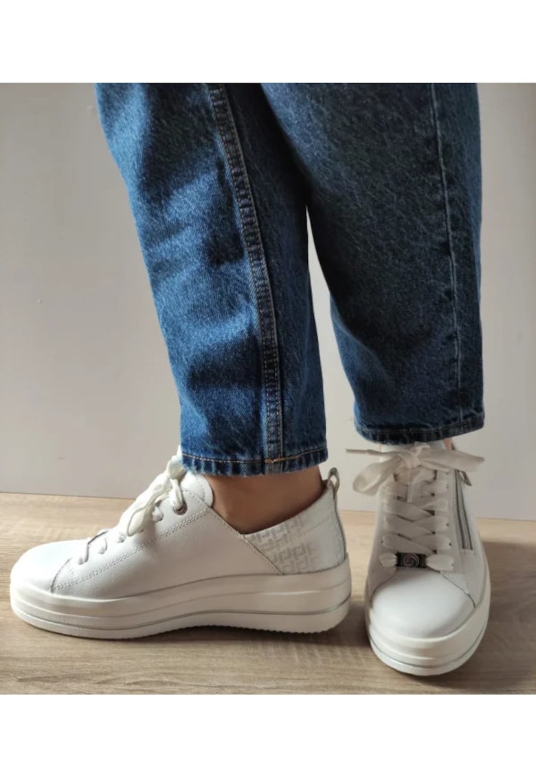 Дамски спортни обувки D1C08-80 Бели - Бял - Бял Remonte