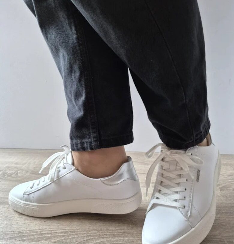 Дамски спортни обувки  D2J00-80 Бели - Бял - Бял Remonte