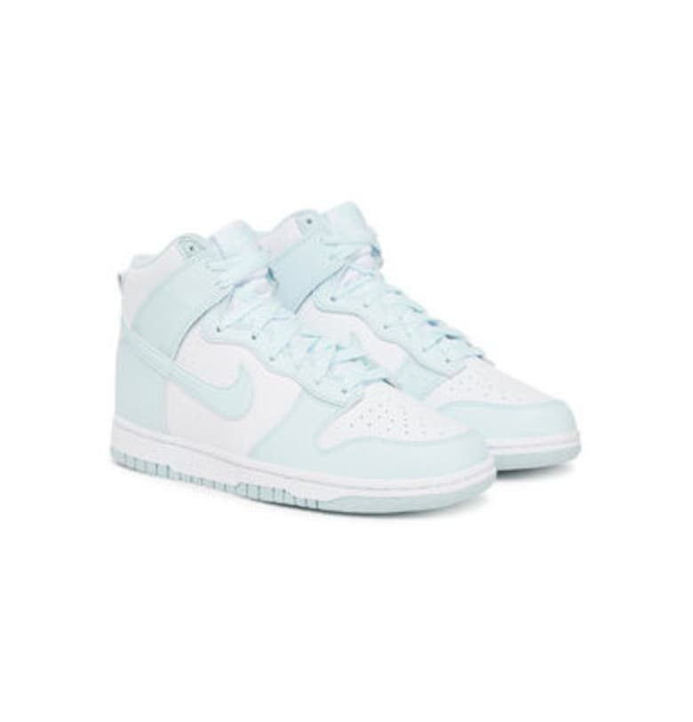 Дамски спортни обувки - FV5960 -  Естествена кожа - 39 EU - Бял/Светлосин - Бял/Светлосин Nike