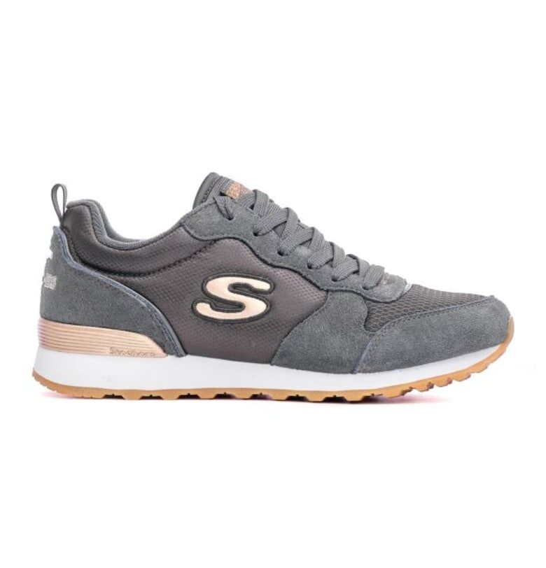 Дамски спортни обувки  Goldn Gurl Leather Grey Skechers