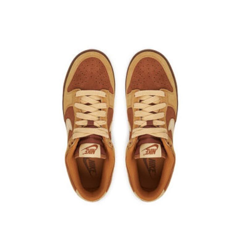 Дамски спортни обувки - HV2512 -  Естествена кожа - Кафяв Nike