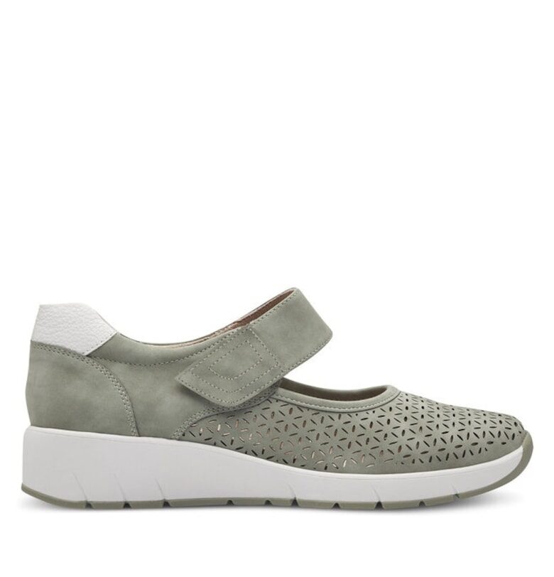 Дамски спортни обувки Jana - 303746834 - Екокожа - 37 EU - Зелени Jana Shoes